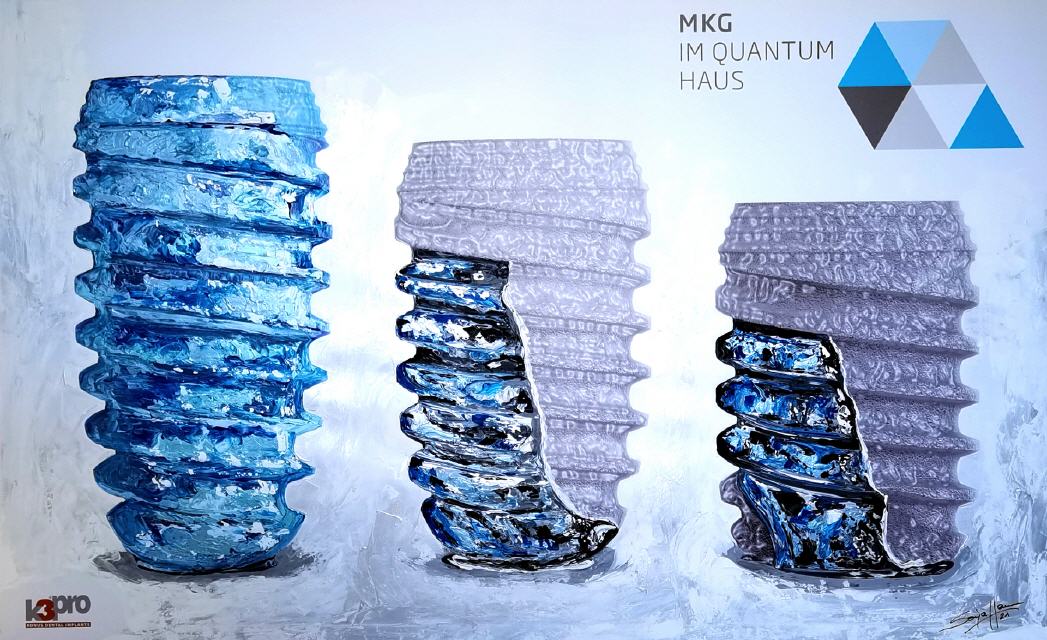 Titel: K3Pro Implantat �BLUE METAMORPHOSIS"